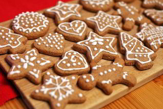 Имбирное печенье с глазурью