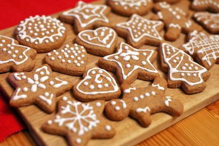 Имбирное печенье с глазурью