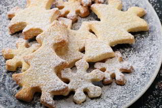 Имбирное печенье с шоколадом