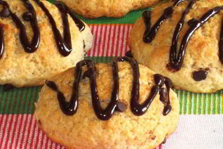 Йогуртовое печенье с шоколадными каплями