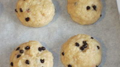 йогуртовое печенье с шоколадными каплями