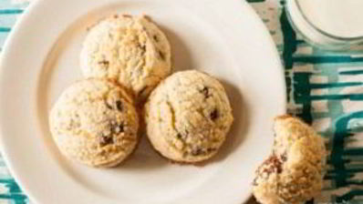 кокосовое печенье с шоколадом