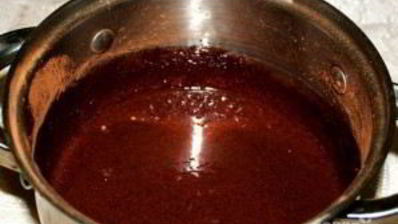 колбаска из печенья с какао