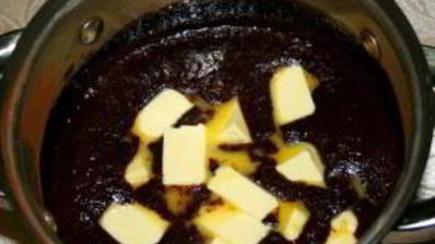 колбаска из печенья с какао