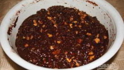 колбаска из печенья с какао