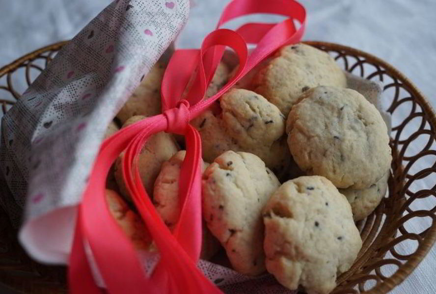 Лавандовое печенье