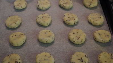 лавандовое печенье