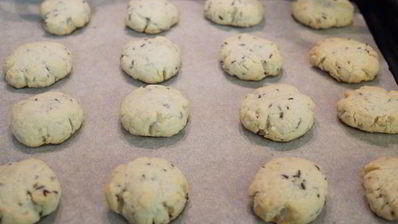 лавандовое печенье