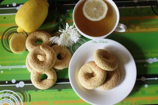 Лимонно-ванильное печенье