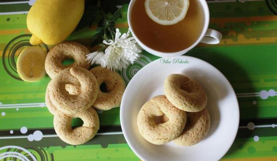 Рецепт лимонно-ванильного печенье