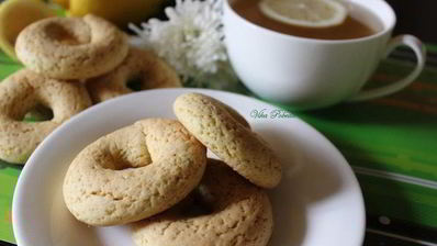 лимонно-ванильное печенье