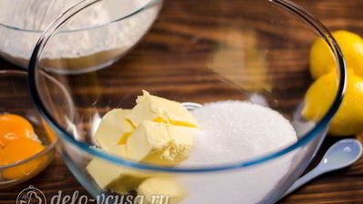 лимонное печенье