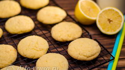 лимонное печенье