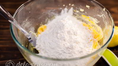 лимонное печенье