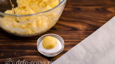 лимонное печенье