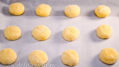 лимонное печенье