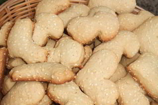 Медово-кунжутное печенье