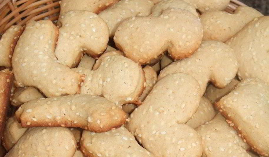 Рецепт медово-кунжутного печенье