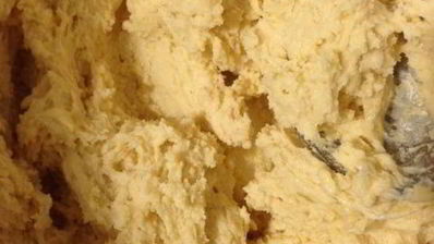 миндальные бискотти с темным шоколадом