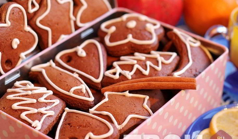 Рецепт новогоднего пряного печенья