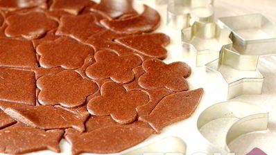 новогоднее пряное печенье