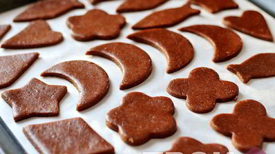 новогоднее пряное печенье