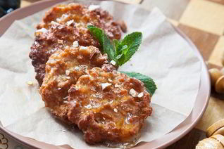 Овсяно-творожное печенье