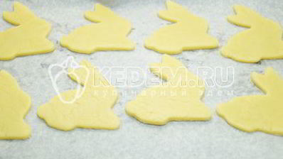 пасхальное печенье пасхальные кролики