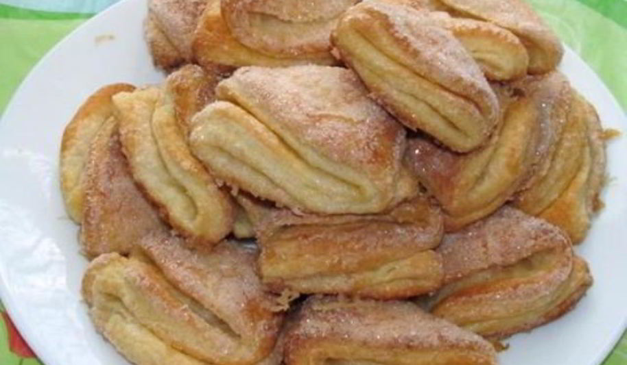 Рецепт печенья из творога гусиные лапки