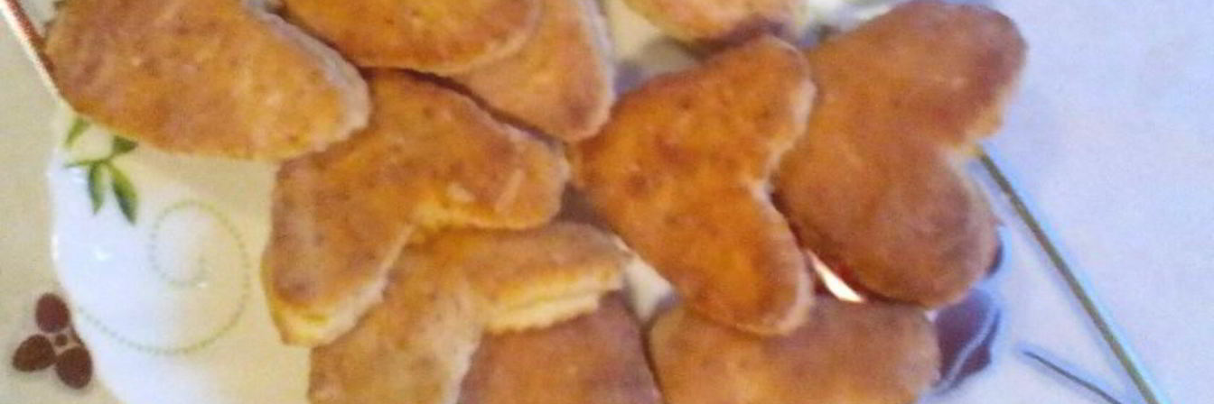 Печенье на сметане за 20 минут быстро и просто