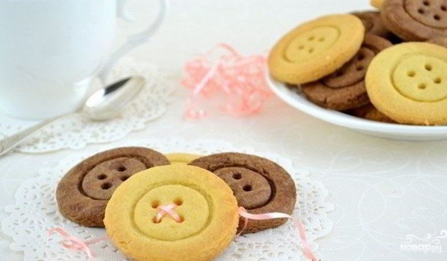 Рецепт печенья пуговицы