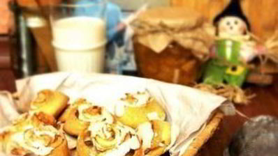 печенье розочки на творожном тесте