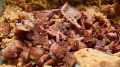 печенье с беконом