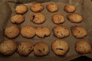 Печенье с шоколадной крошкой