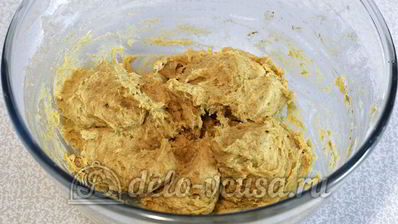 печенье с яблоками и корицей