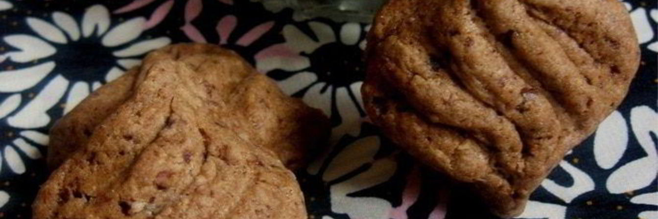 Печенье Шоколадные ромбики с корицей