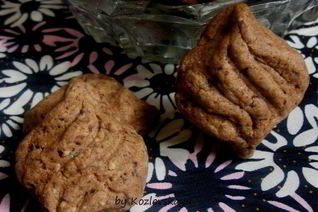 Печенье Шоколадные ромбики с корицей