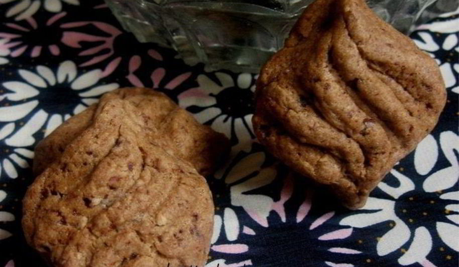 Рецепт печенья шоколадные ромбики с корицей