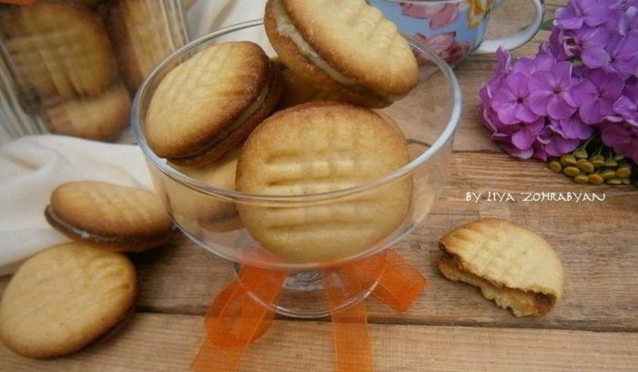 Рецепт печенья сладкий сэндвич