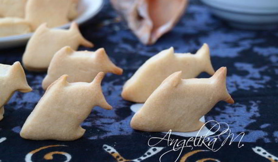 Рецепт песочного печенья рыбки