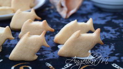 песочное печенье рыбки