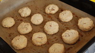 песочное печенье с орехами пекан