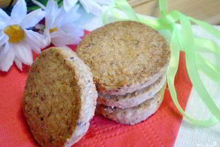 Песочное печенье с орехами