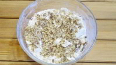 песочное печенье с орехами