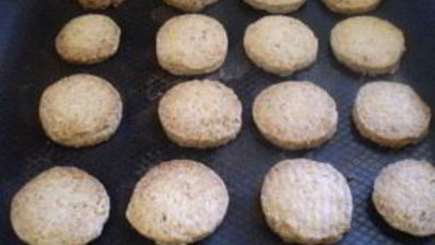 песочное печенье с орехами