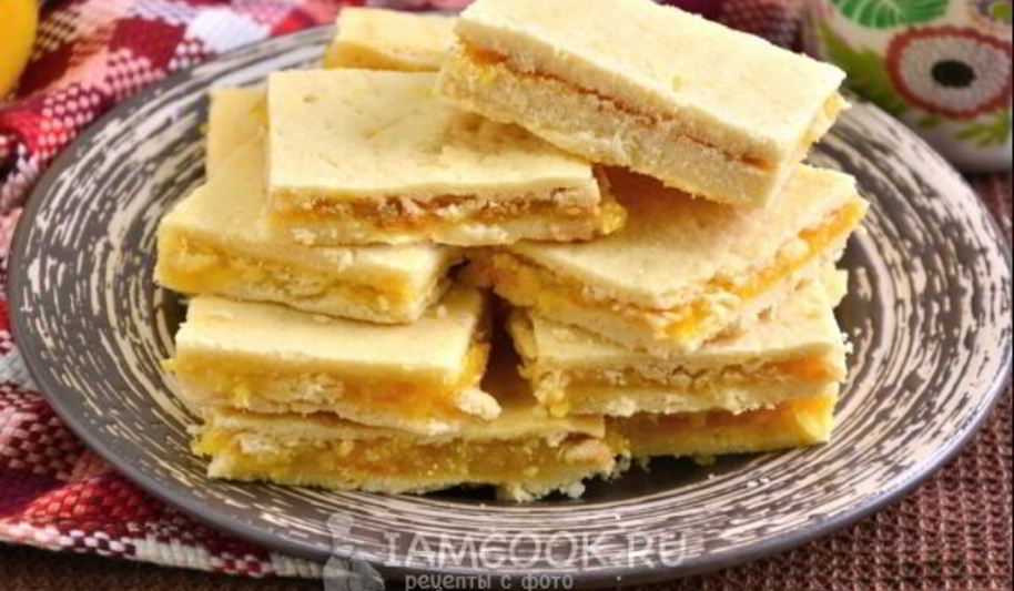 Рецепт песочного печенья с вареньем