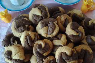 Песочное печенье Завитки