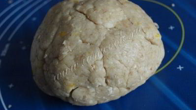 постное лимонное печенье с овсяными хлопьями