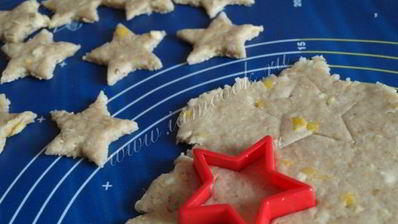 постное лимонное печенье с овсяными хлопьями