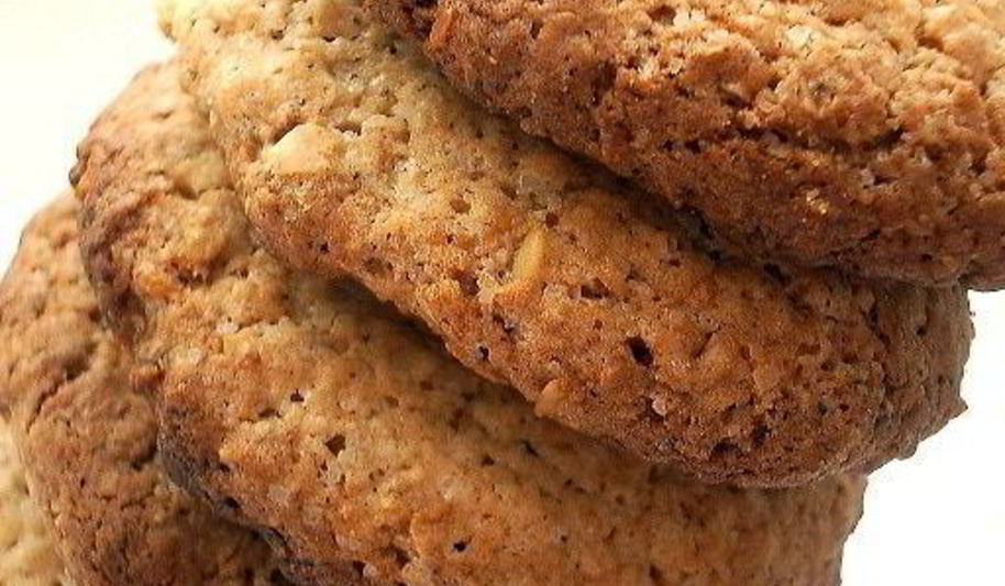 Рецепт постного овсяного печенья